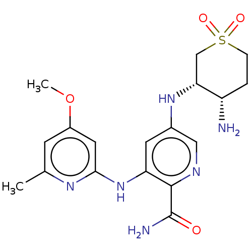 Chemical structure of BindingDB Monomer ID 50075730