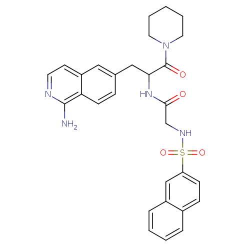 Chemical structure of BindingDB Monomer ID 50075823