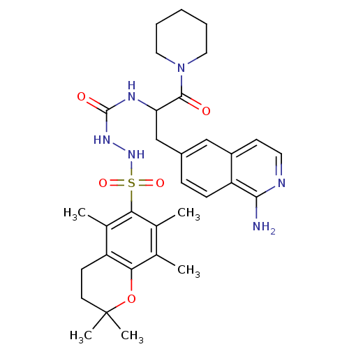 Chemical structure of BindingDB Monomer ID 50075824