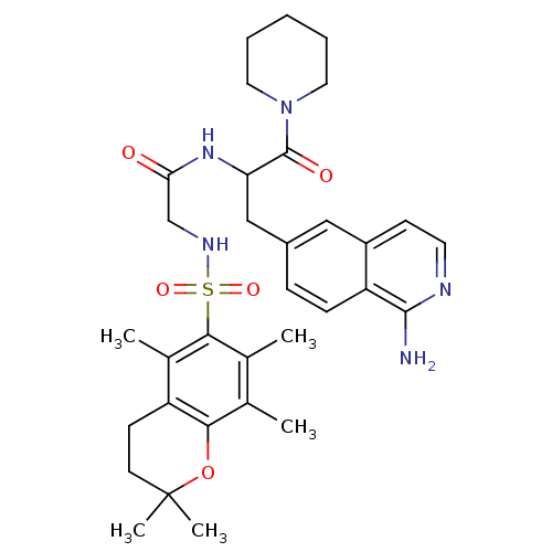 Chemical structure of BindingDB Monomer ID 50075826
