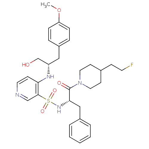Chemical structure of BindingDB Monomer ID 50075874