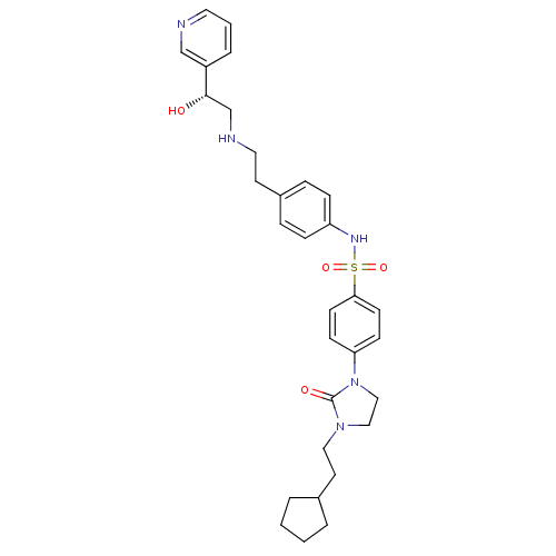 Chemical structure of BindingDB Monomer ID 50075907