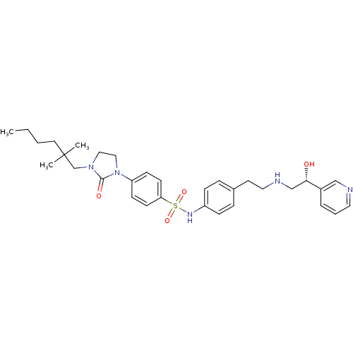 Chemical structure of BindingDB Monomer ID 50075916