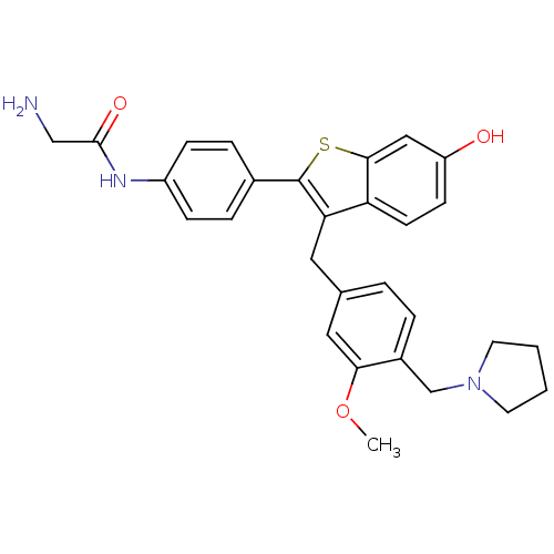 Chemical structure of BindingDB Monomer ID 50075929