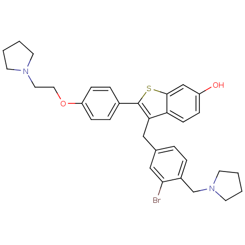 Chemical structure of BindingDB Monomer ID 50075931