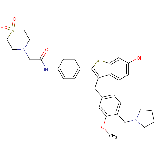 Chemical structure of BindingDB Monomer ID 50075932