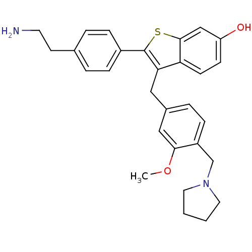 Chemical structure of BindingDB Monomer ID 50075933