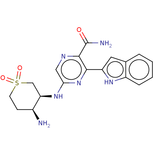 Chemical structure of BindingDB Monomer ID 50075944