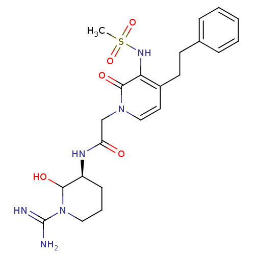 Chemical structure of BindingDB Monomer ID 50076070
