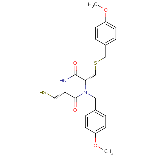 Chemical structure of BindingDB Monomer ID 50076156