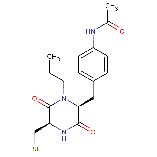 Chemical structure of BindingDB Monomer ID 50076157
