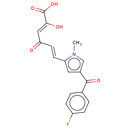 Chemical structure of BindingDB Monomer ID 50076173