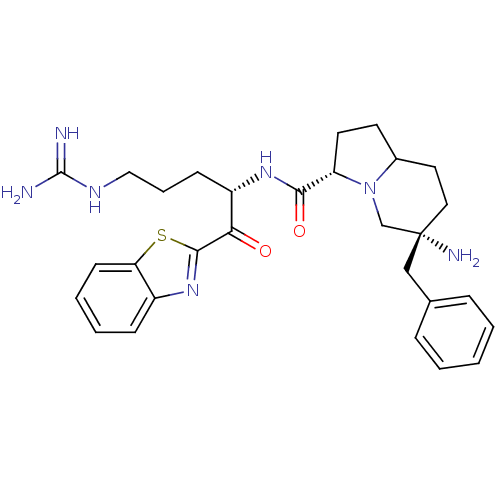 Chemical structure of BindingDB Monomer ID 50076219