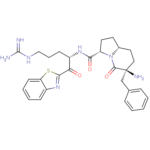 Chemical structure of BindingDB Monomer ID 50076230