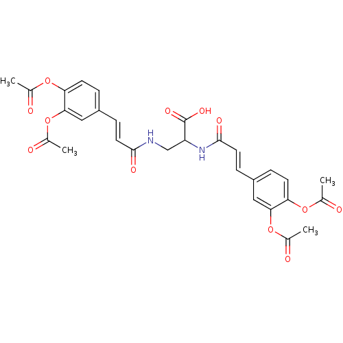 Chemical structure of BindingDB Monomer ID 50076272
