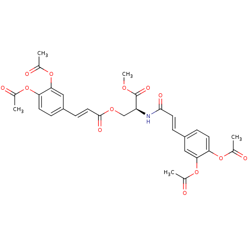 Chemical structure of BindingDB Monomer ID 50076279