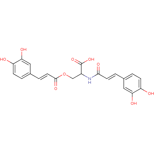 Chemical structure of BindingDB Monomer ID 50076281