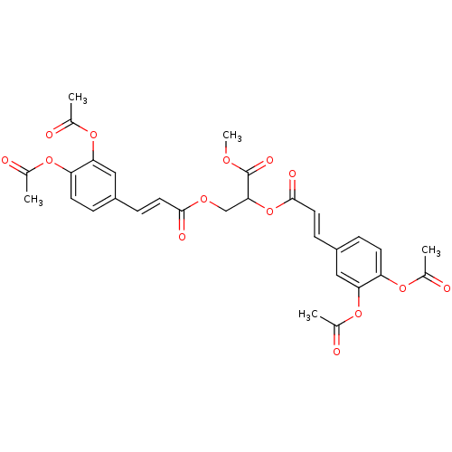 Chemical structure of BindingDB Monomer ID 50076282