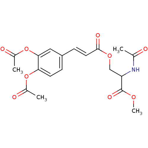 Chemical structure of BindingDB Monomer ID 50076284