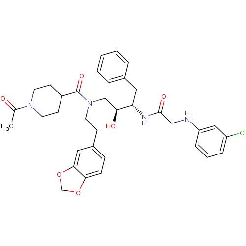Chemical structure of BindingDB Monomer ID 50076285