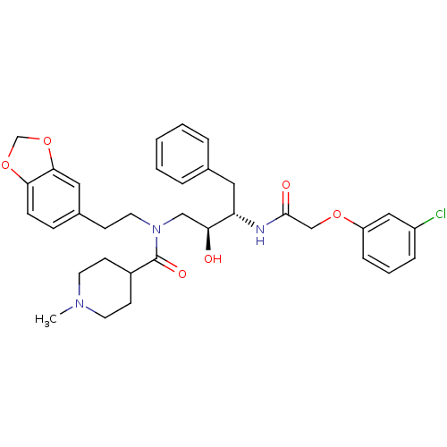 Chemical structure of BindingDB Monomer ID 50076291