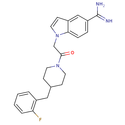 Chemical structure of BindingDB Monomer ID 50076547