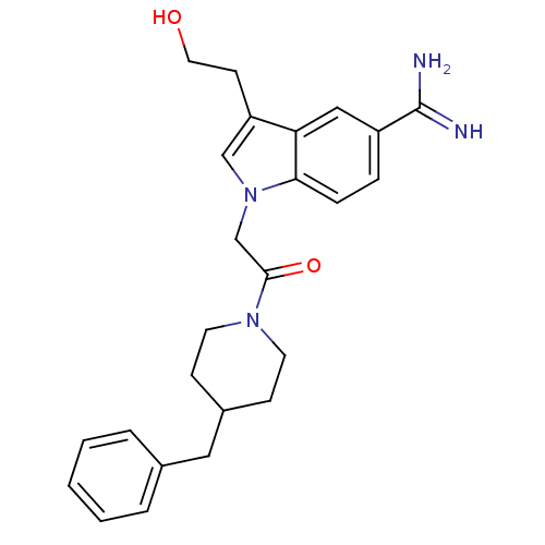 Chemical structure of BindingDB Monomer ID 50076548