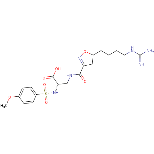 Chemical structure of BindingDB Monomer ID 50076560
