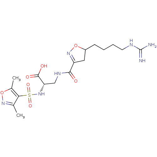 Chemical structure of BindingDB Monomer ID 50076561