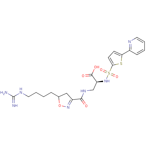 Chemical structure of BindingDB Monomer ID 50076576