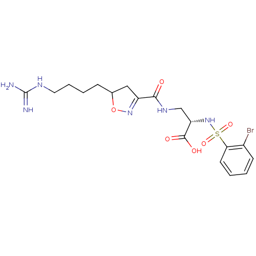 Chemical structure of BindingDB Monomer ID 50076582