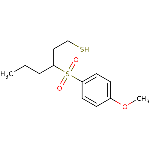 Chemical structure of BindingDB Monomer ID 50076594