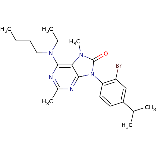 Chemical structure of BindingDB Monomer ID 50076619