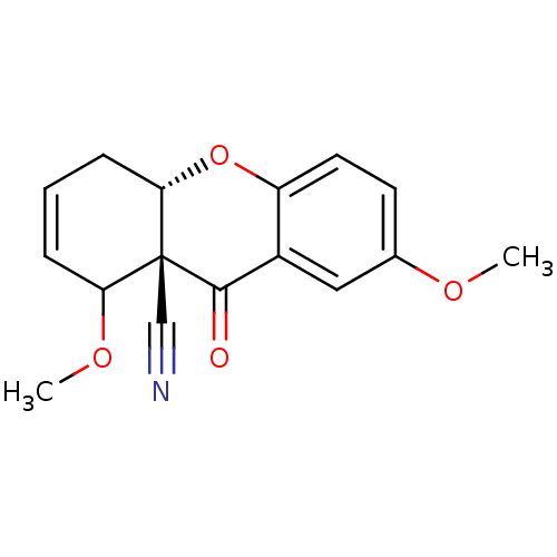 Chemical structure of BindingDB Monomer ID 50076636