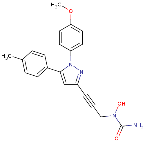 Chemical structure of BindingDB Monomer ID 50076657