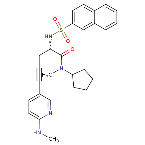 Chemical structure of BindingDB Monomer ID 50076721