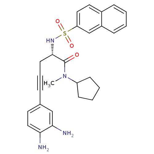 Chemical structure of BindingDB Monomer ID 50076728