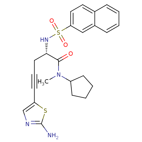 Chemical structure of BindingDB Monomer ID 50076736