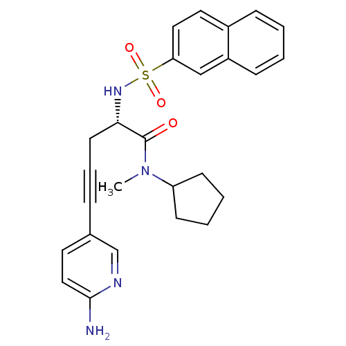 Chemical structure of BindingDB Monomer ID 50076738