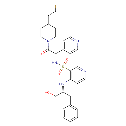 Chemical structure of BindingDB Monomer ID 50076820