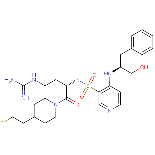 Chemical structure of BindingDB Monomer ID 50076823