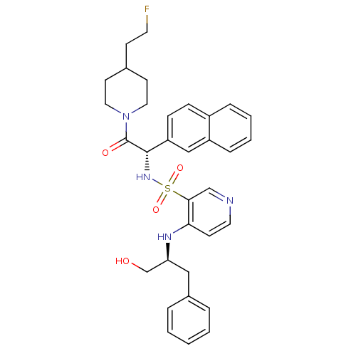 Chemical structure of BindingDB Monomer ID 50076829