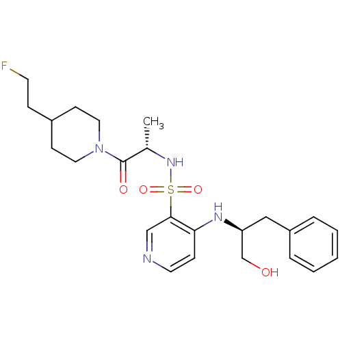 Chemical structure of BindingDB Monomer ID 50076833