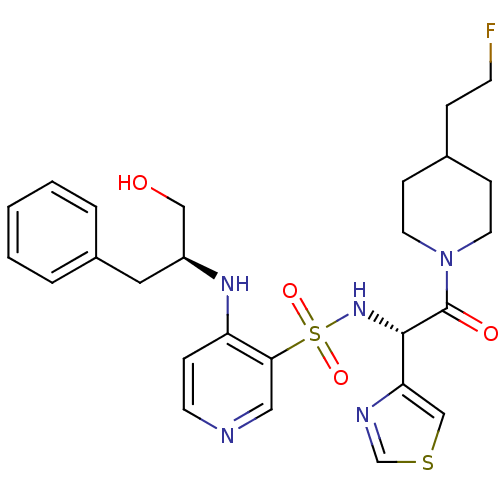 Chemical structure of BindingDB Monomer ID 50076834