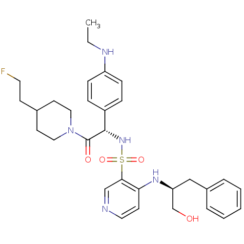 Chemical structure of BindingDB Monomer ID 50076835