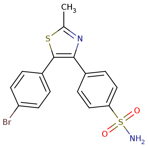 Chemical structure of BindingDB Monomer ID 50076885
