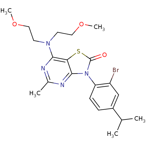 Chemical structure of BindingDB Monomer ID 50076894