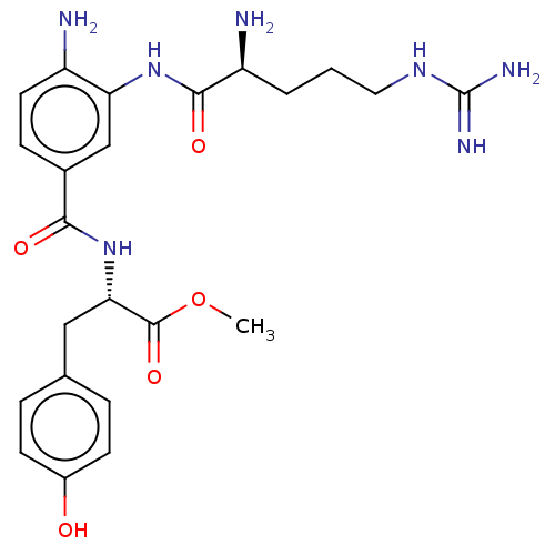Chemical structure of BindingDB Monomer ID 50076971