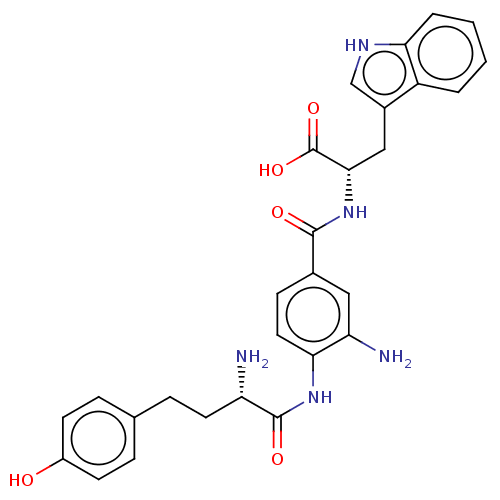 Chemical structure of BindingDB Monomer ID 50076984