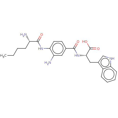Chemical structure of BindingDB Monomer ID 50077019